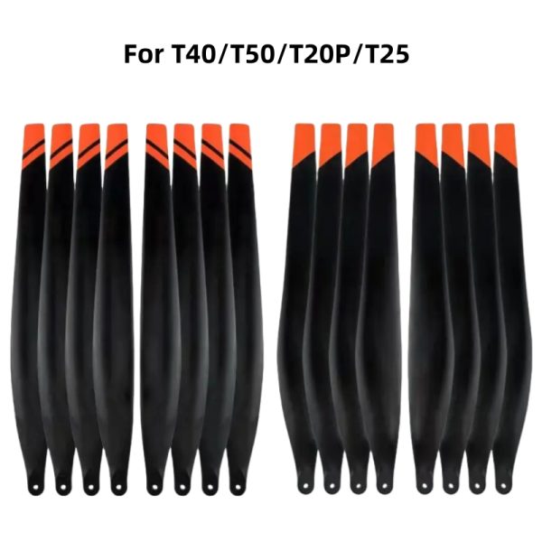 A set of 16 black propellers suitable for DJI T40/T50/20P/T25 series CWCCW propellers DJI agricultural drone accessories